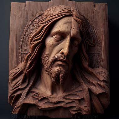 3D model st jesus (STL)